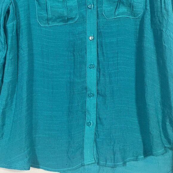 Perseption button down blouse - Picture 3 of 7
